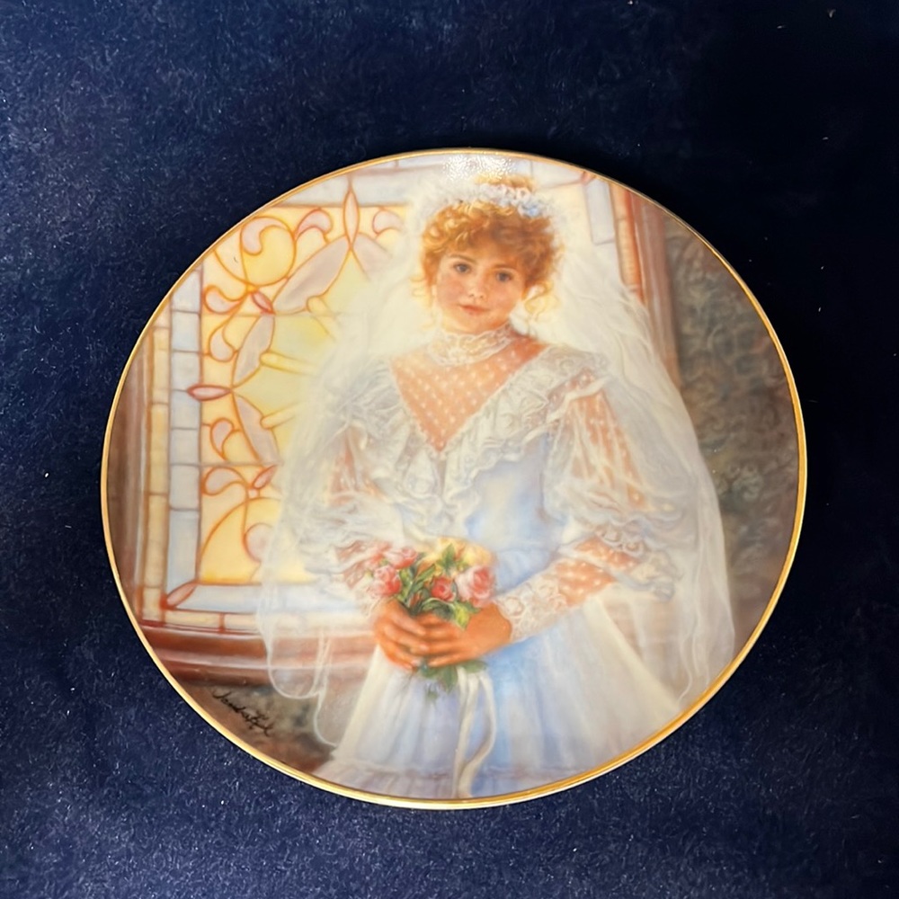 Reco Bride Wedding Day Plate